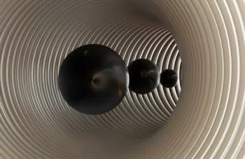 Fototapeta 3D - światło w tunelu