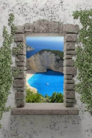 Fototapeta na klatkę schodowę - Zakynthos - obrazek 2