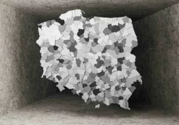 Fototapeta 3D mapa Polski - obrazek 2