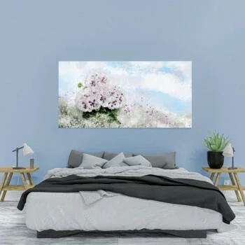 Duży obraz 200x100cm - wiosenne kwiaty - obrazek 2