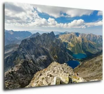 Obraz wysokie Tatry - widok z lotu ptaka