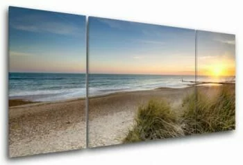 Spokojna plaża - obraz do sypialni