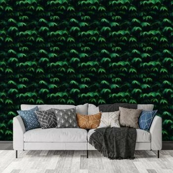 Fototapeta na wymiar - zroszone liście