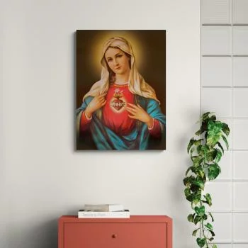 Obraz - Matka Boża z Gorejącym Sercem