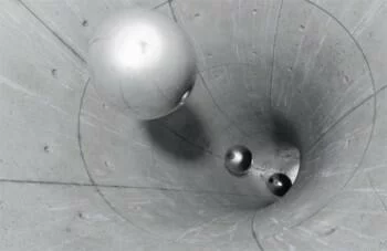 Fototapeta 3D - betonowy tunel - obrazek 2