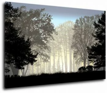 Obraz na płótnie - na skraju lasu - obrazek 2