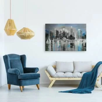 Obraz na płótnie - miasto - obrazek 2