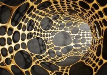 Fototapeta 3D - abstrakcyjny tunel