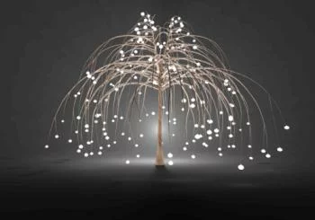 Fototapeta 3D - świąteczne drzewko - obrazek 2