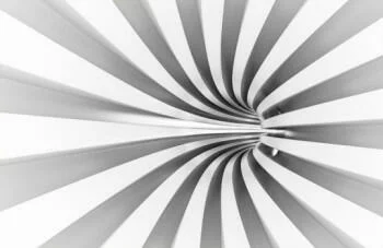 Fototapeta do sypialni 3D - zakręcony tunel
