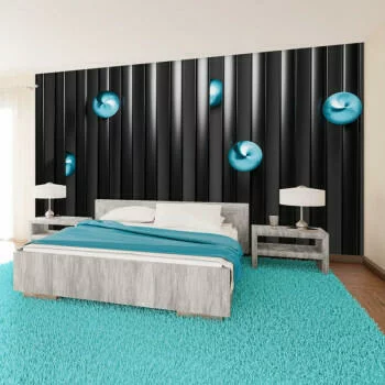 Fototapeta 3D pionowe pasy