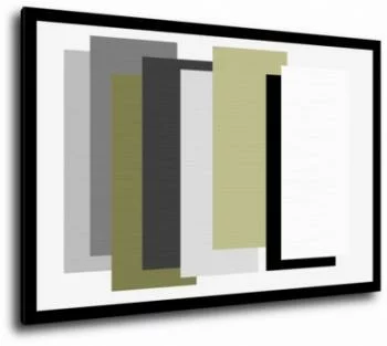 Obraz nowoczesny - prostokąty - obrazek 2