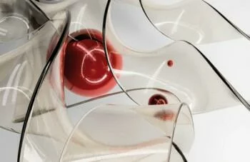 Fototapeta 3D - porysowane kule w szkle - obrazek 2