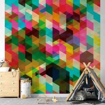 Fototapeta wodoodporna - Kolorowa geometria