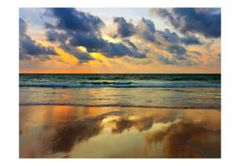 Fototapeta wodoodporna - Kolorowy zachód słońca nad morzem - obrazek 2