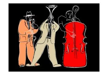 Fototapeta wodoodporna - instrumenty muzyczne (jazz) - obrazek 2