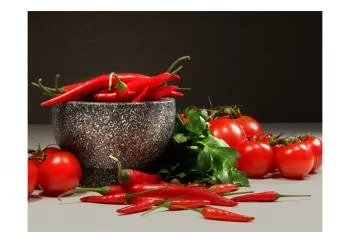 Fototapeta - Czerwona dychotomia - obrazek 2