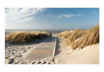 Fototapeta wodoodporna - Plaża Morza Północnego; Langeoog - obrazek 2