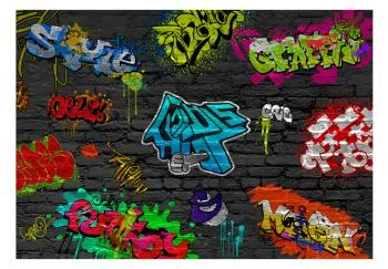 Fototapeta - Graffiti wall - obrazek 2