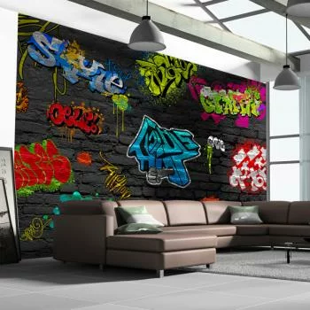Fototapeta - Graffiti wall - obrazek 2