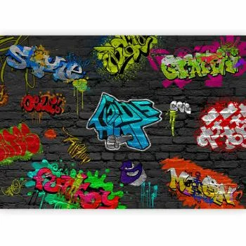 Fototapeta - Graffiti wall - obrazek 5