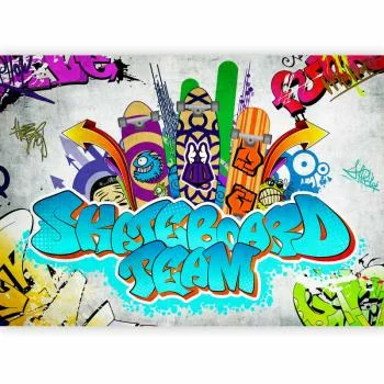 Fototapeta - Skateboard team - obrazek 5