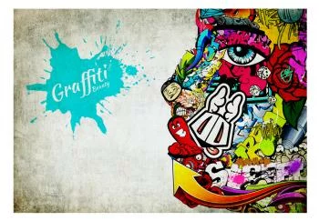 Fototapeta - Graffiti beauty - obrazek 2
