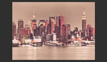 Fototapeta - NY - Midtown Manhattan Skyline - obrazek 2