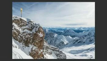 Fototapeta - Alpy - Zugspitze - obrazek 2