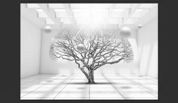 Fototapeta 3D  Drzewo przyszłości - obrazek 2