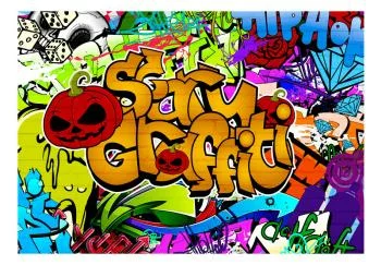 Fototapeta - Scary graffiti - obrazek 2