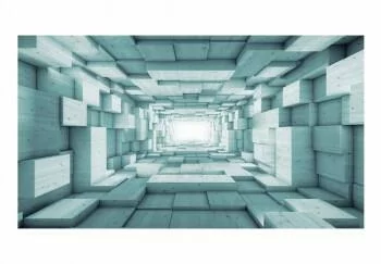 Duża fototapeta 3D XXL tajemniczy tunel