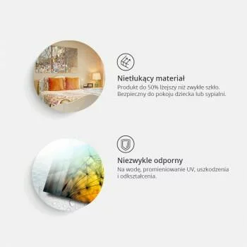 Obraz na szkle akrylowym - Tęczowa mapa - obrazek 4