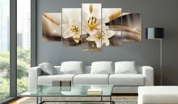 Obraz na szkle akrylowym - Lśniąca lilia  - obrazek 2