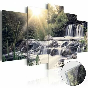 Obraz na szkle akrylowym - Wodospad snów 