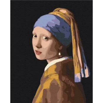 Obraz do samodzielnego malowania - Jan Vermeer – Dziewczyna z perłą - obrazek 2