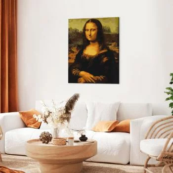 Obraz do samodzielnego malowania - Leonardo da Vinci – Mona Lisa - obrazek 5