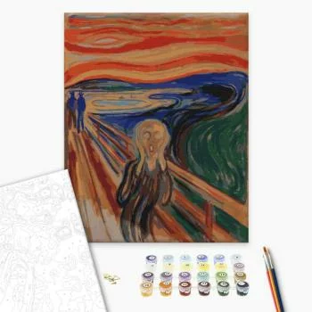 Obraz do samodzielnego malowania - Edvard Munch – Krzyk