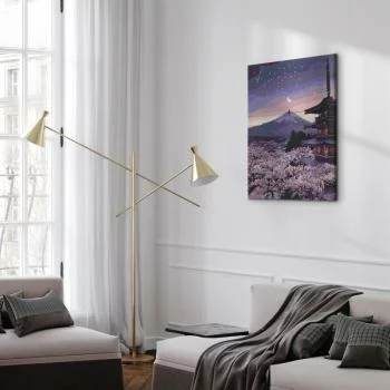 Obraz do samodzielnego malowania - Zmierzch nad Japonią - obrazek 5