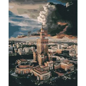 Obraz do samodzielnego malowania - Warszawski symbol - obrazek 2