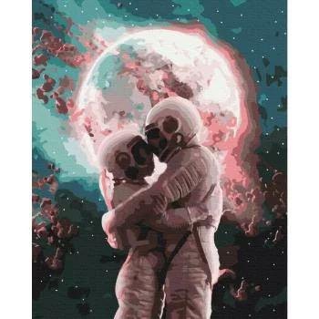 Obraz do samodzielnego malowania - Na Księżyc i z powrotem - obrazek 2