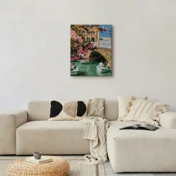 Obraz do samodzielnego malowania - Wiosenna Wenecja - obrazek 5