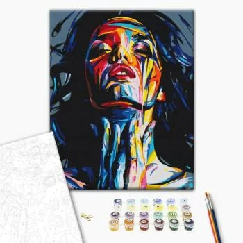 Obraz do samodzielnego malowania - Kolorowa piękność