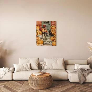 Obraz do samodzielnego malowania - Jesień w pełni - obrazek 5