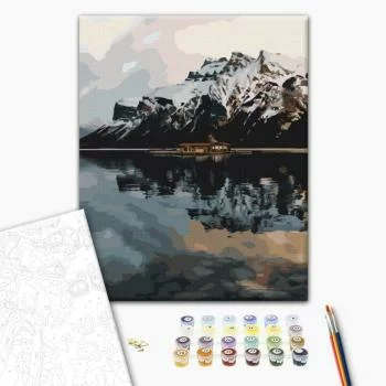 Obraz do samodzielnego malowania - Dom samotnika