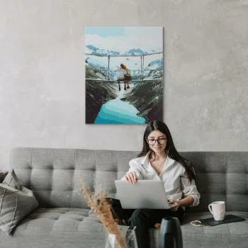 Obraz do samodzielnego malowania - Samotność we dwoje - obrazek 5