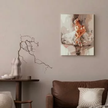 Obraz do samodzielnego malowania - Przed występem - obrazek 5