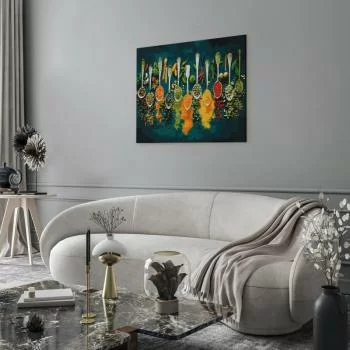 Obraz do samodzielnego malowania - Bogactwo przypraw - obrazek 5