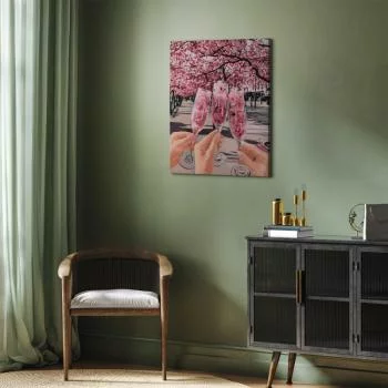 Obraz do samodzielnego malowania - Wiosenny toast - obrazek 5