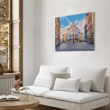 Obraz do samodzielnego malowania - Ulice Torunia - obrazek 5